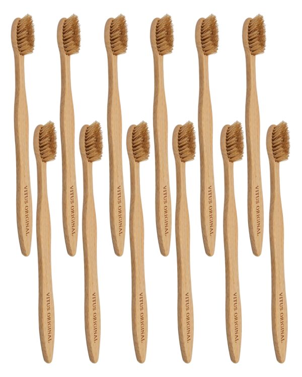 VITUS Original plastfria tandborstar 12-pack - Bild 2